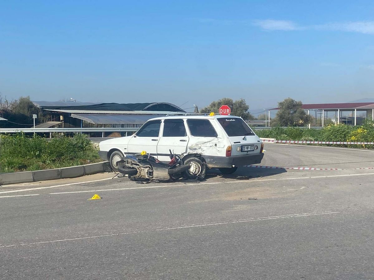 Ödemiş’te Motosiklet Kazasında Genç Hayatını Kaybetti