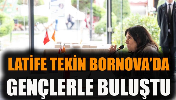 Latife Tekin Gençlerle Edebiyat Sohbeti Yaptı