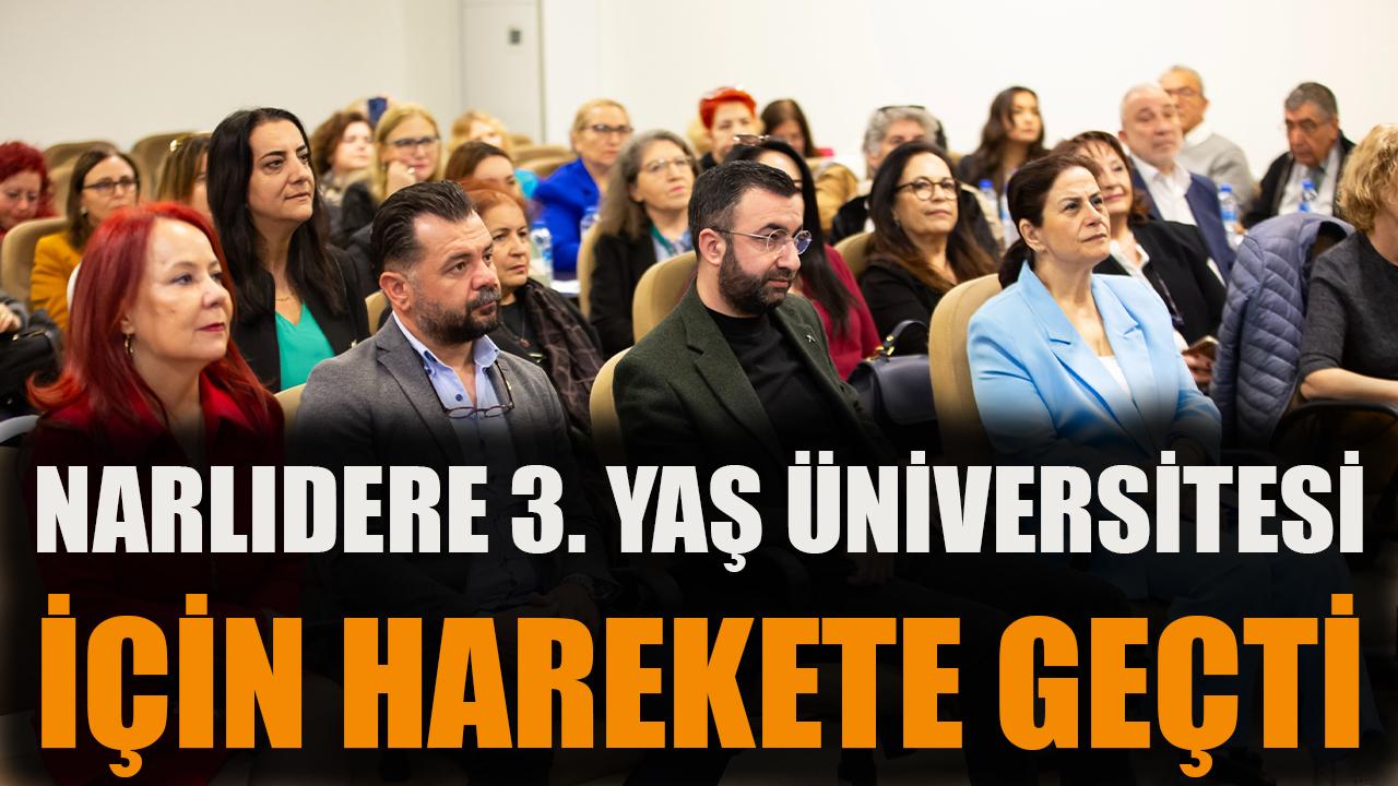Narlıdere’de 3. Yaş Üniversitesi Çalıştayı Yapıldı