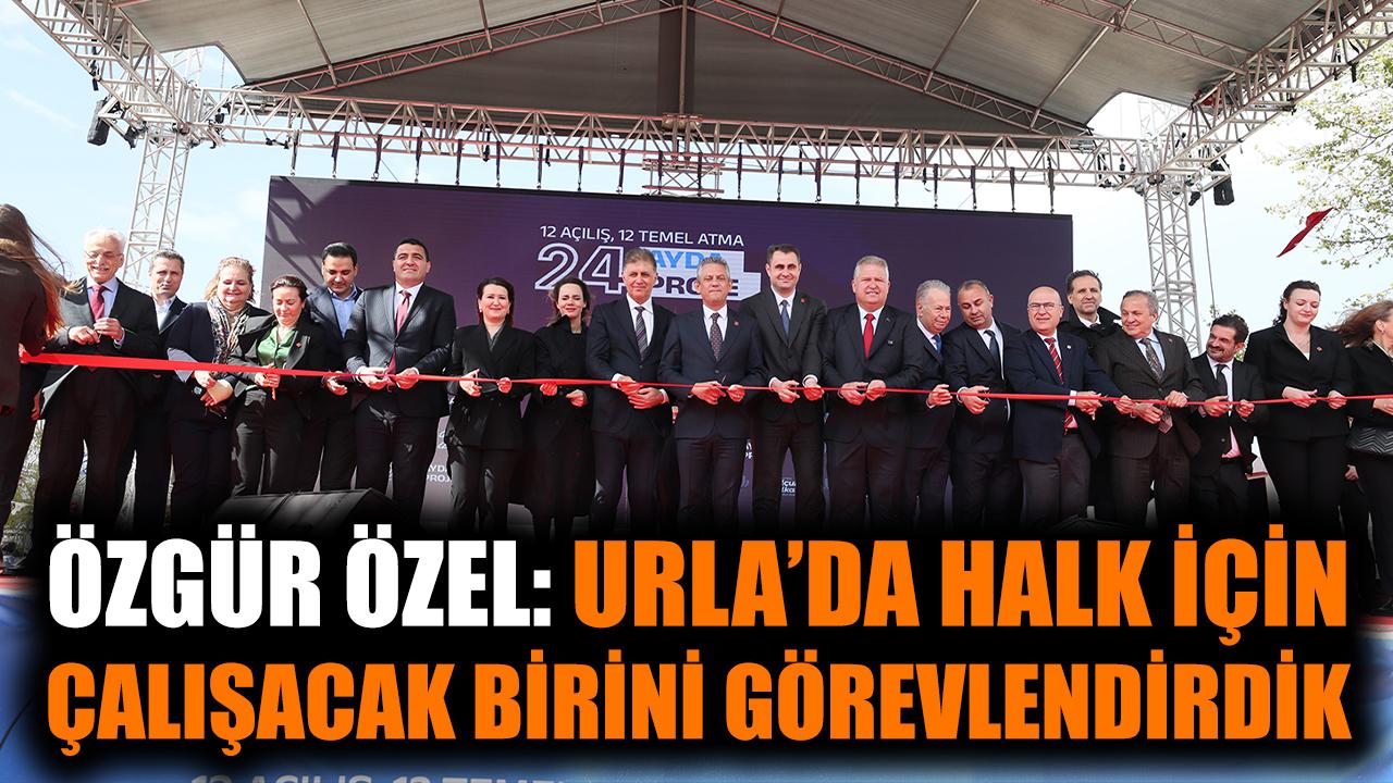 Urla’da 24 Proje ile Yeni Dönem Başladı!
