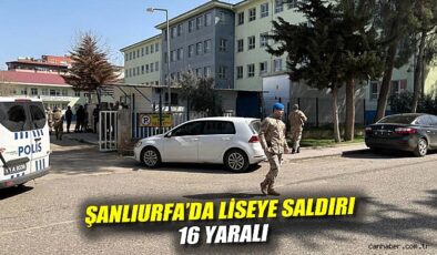 Siverek’te Okul Saldırısı: 16 Yaralı, Saldırgan İntihar Etti