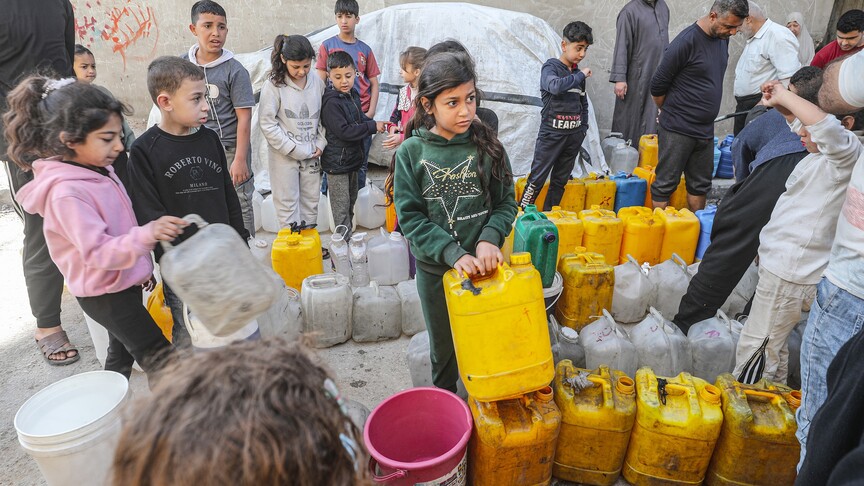 İsrail’in Gazze’de Su Engeli Soykırıma Dönüşüyor!