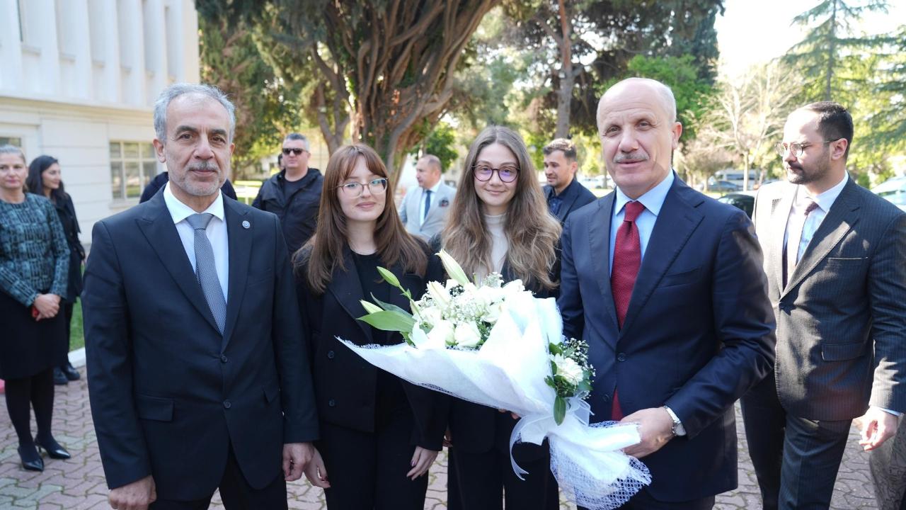 YÖK Başkanı Özvar Ege Üniversitesi’ni Ziyaret Etti